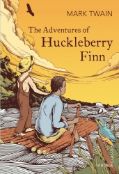 Book cover of The Adventures of Huckleberry Finn by Mark Twain