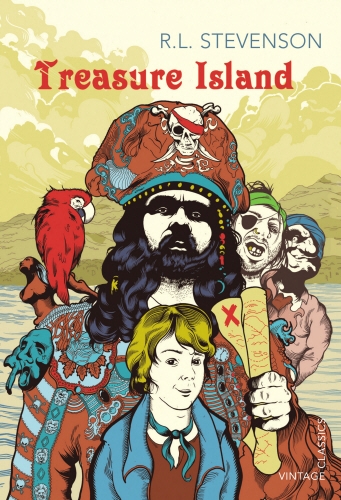 Book cover of Treasure Island by Robert Louis Stevenson