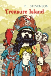 Book cover of Treasure Island by Robert Louis Stevenson