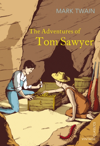 Book cover of The Adventures of Tom Sawyer by Mark Twain