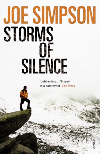 Book cover of Storms of Silence by Joe Simpson