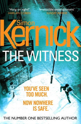 Book cover of The Witness by Simon Kernick