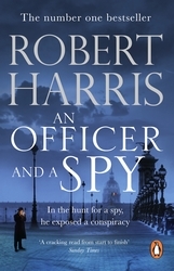 Book cover of An Officer and a Spy by Robert Harris