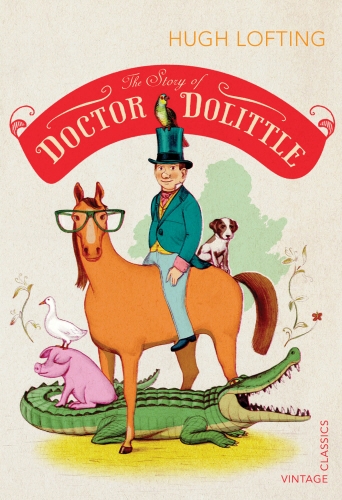 Book cover of The Story of Doctor Dolittle by Hugh Lofting