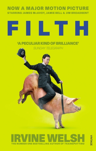 Book cover of Filth by Irvine Welsh
