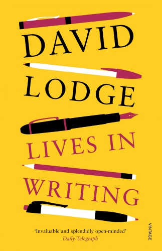 Book cover of Lives in Writing by David Lodge
