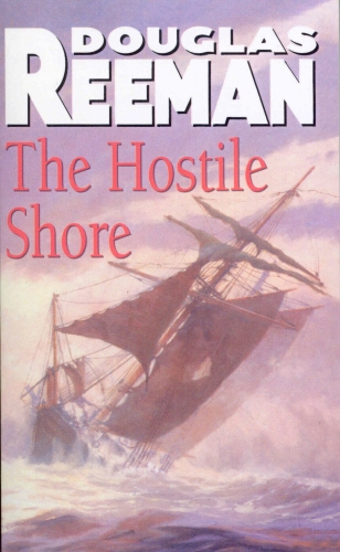 Book cover of The Hostile Shore by Douglas Reeman