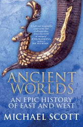 Book cover of Ancient Worlds by Michael Scott