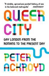 Book cover of Queer City by Peter Ackroyd