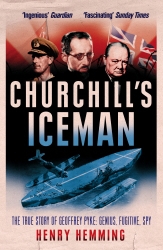 Book cover of Churchill's Iceman by Henry Hemming
