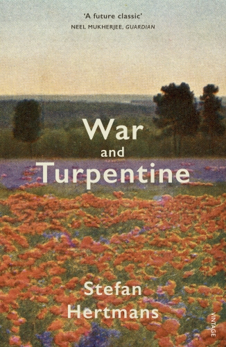 Book cover of War and Turpentine by Stefan Hertmans