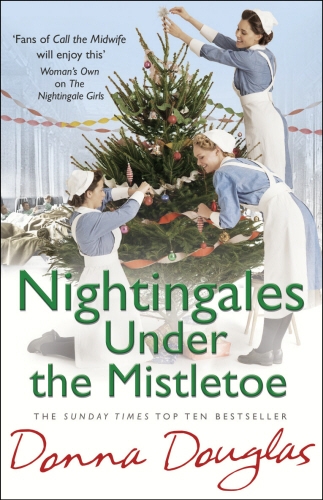 Book cover of Nightingales Under the Mistletoe by Donna Douglas