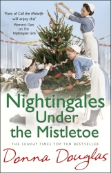 Book cover of Nightingales Under the Mistletoe by Donna Douglas
