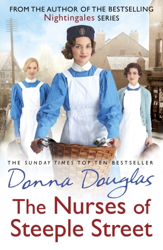 Book cover of The Nurses of Steeple Street by Donna Douglas