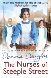 Book cover of The Nurses of Steeple Street by Donna Douglas