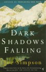 Book cover of Dark Shadows Falling by Joe Simpson