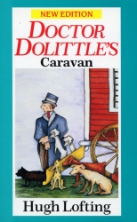 Book cover of Dr. Dolittle's Caravan by Hugh Lofting