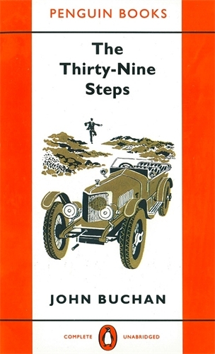 Book cover of The Thirty-Nine Steps by John Buchan