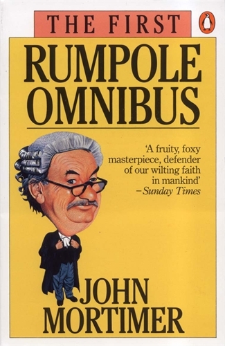 Book cover of The First Rumpole Omnibus by John Mortimer
