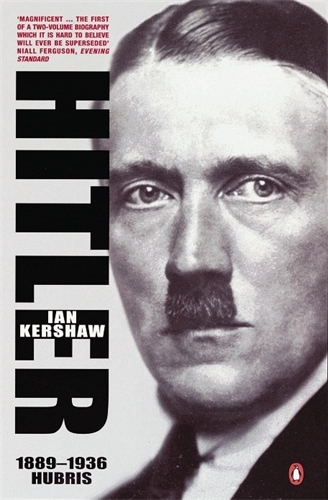 Book cover of Hitler 1889-1936 by Ian Kershaw