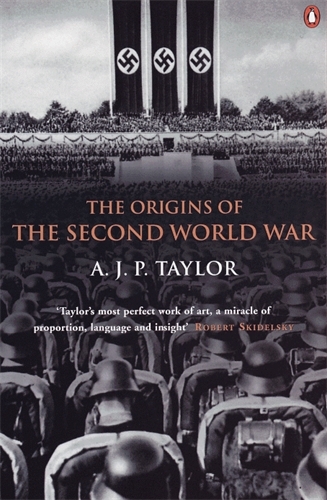 Book cover of The Origins of the Second World War by A J P Taylor