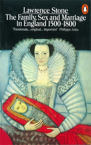 Book cover of The Family, Sex and Marriage in England 1500-1800 by Lawrence Stone