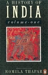 Book cover of A History of India by Romila Thapar