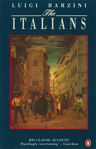 Book cover of The Italians by Luigi Barzini