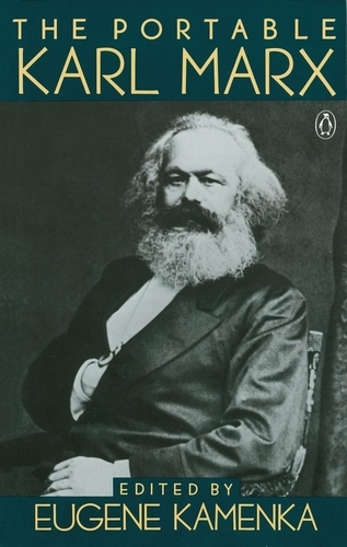 Book cover of The Portable Karl Marx by Karl Marx