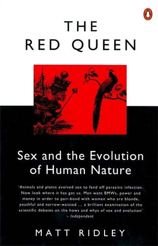 Book cover of The Red Queen by Matt Ridley