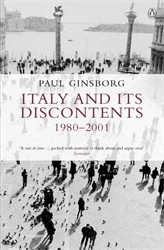 Book cover of Italy and its Discontents 1980-2001 by Paul Ginsborg