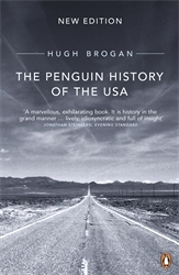 Book cover of The Penguin History of the United States of America by Hugh Brogan