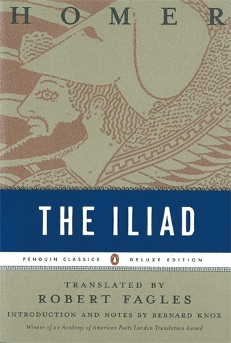 Book cover of The Iliad by Homer