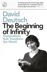 Book cover of The Beginning of Infinity by David Deutsch