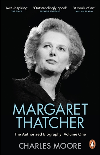 Book cover of Margaret Thatcher by Charles Moore