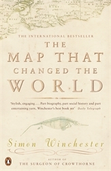 Book cover of The Map That Changed the World by Simon Winchester