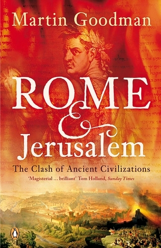 Book cover of Rome and Jerusalem by Martin Goodman