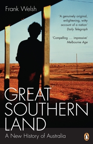 Book cover of Great Southern Land by Frank Welsh
