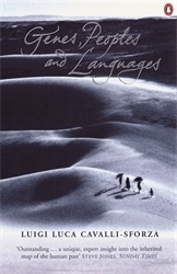 Book cover of Genes, Peoples, and Languages by Luigi Luca Cavalli-Sforza