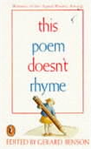 Book cover of This Poem Doesn't Rhyme