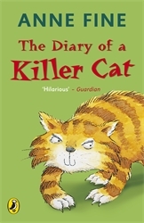 Book cover of The Diary of a Killer Cat by Anne Fine