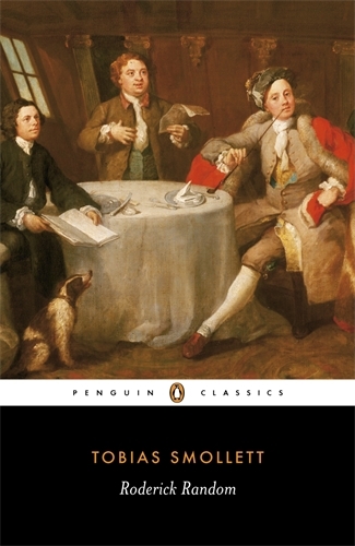 Book cover of Roderick Random by David Blewett, Tobias Smollett