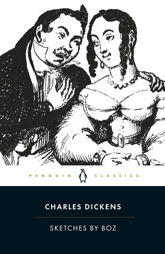 Book cover of Sketches by Boz by Charles Dickens