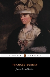 Book cover of Journals and Letters by Frances Burney