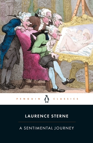 Book cover of A Sentimental Journey by Laurence Sterne