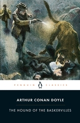 Book cover of The Hound of the Baskervilles by Arthur Conan Doyle