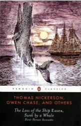 Book cover of The Loss of the Ship Essex Sunk By a Whale by Thomas Nickerson, Owen Chase
