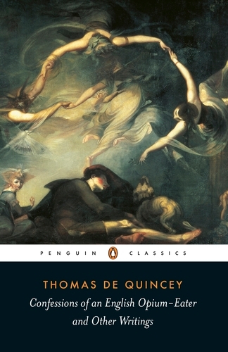 Book cover of Confessions of an English Opium Eater by Thomas De Quincey
