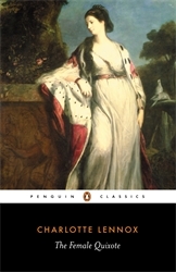 Book cover of The Female Quixote by Charlotte Lennox