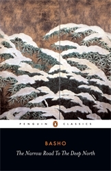Book cover of The Narrow Road to the Deep North and Other Travel Sketches by Matsuo Basho